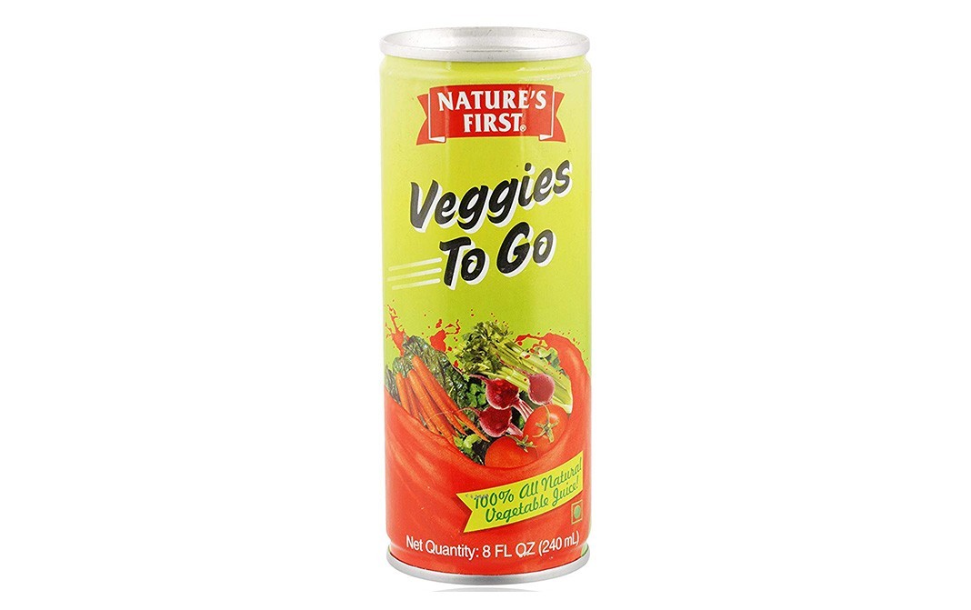 Nature's First Veggies To go    Tin  240 millilitre